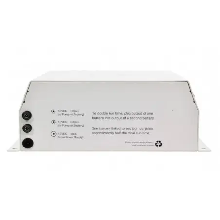 Bateria de emergência para bombas Vortech