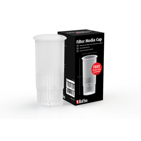 Red Sea Filter Media Cup + 1 micron bag offert Filtration