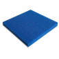 Mousse filtrante bleue maille large 50 x 50 x 5 cm