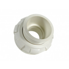 Screw connection complete 32mm white Fitting