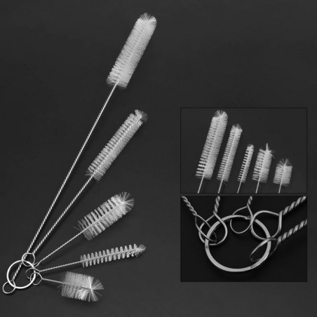 5 cleaning brushes set