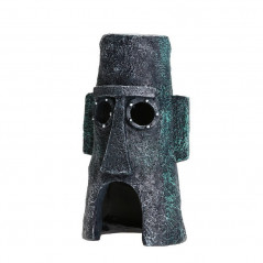 Decoración: cabeza tribal negra