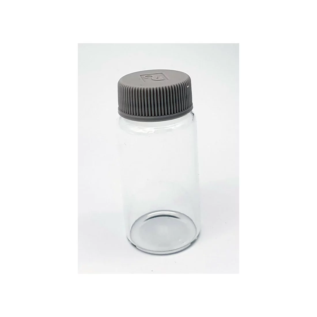 Reactive glass bottle