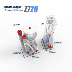 Bubble Magus Skimmer BM Z8 Internal skimmer