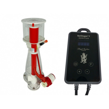 Royal Exclusiv Bubble King Double Cone 130 + Red Dragon X DC 12V Internal skimmer