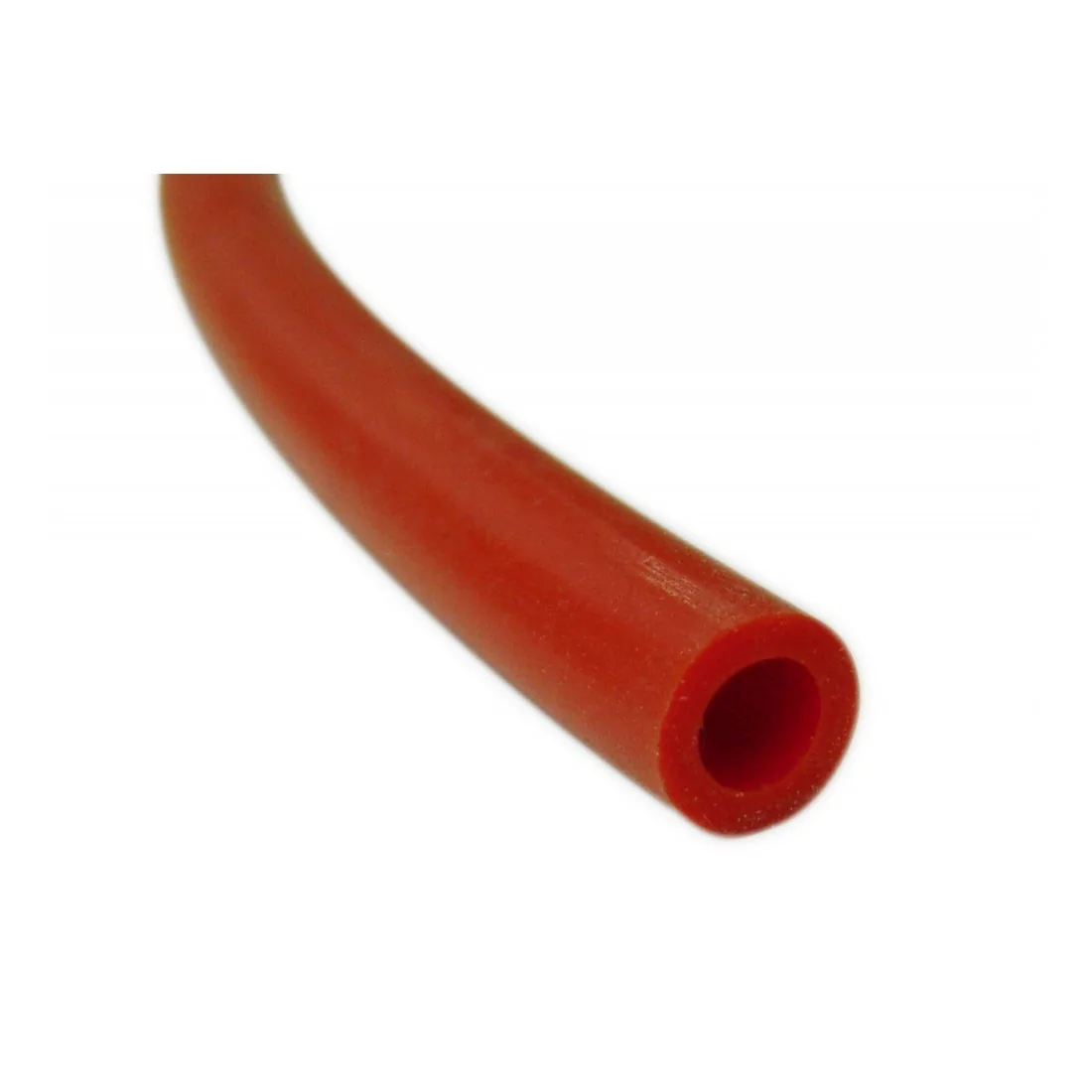 Silicon tube 6x2mm red