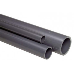 Deltec Tube pvc gris 12mm Raccords PVC / fitting
