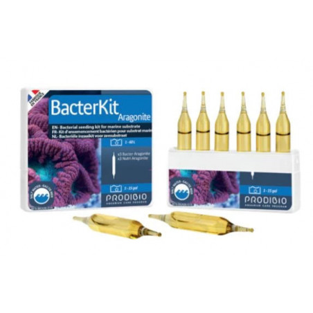 Prodibio BacterKit aragonite 6 ampoules Bactéries