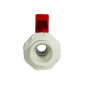 PVC True Union Ball Valves white/red Ø 50mm ext/int