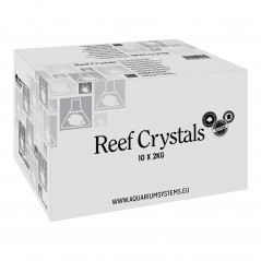 Aquarium systems Carton sel Reef Crystals 20kg (doses 2kg) Sel