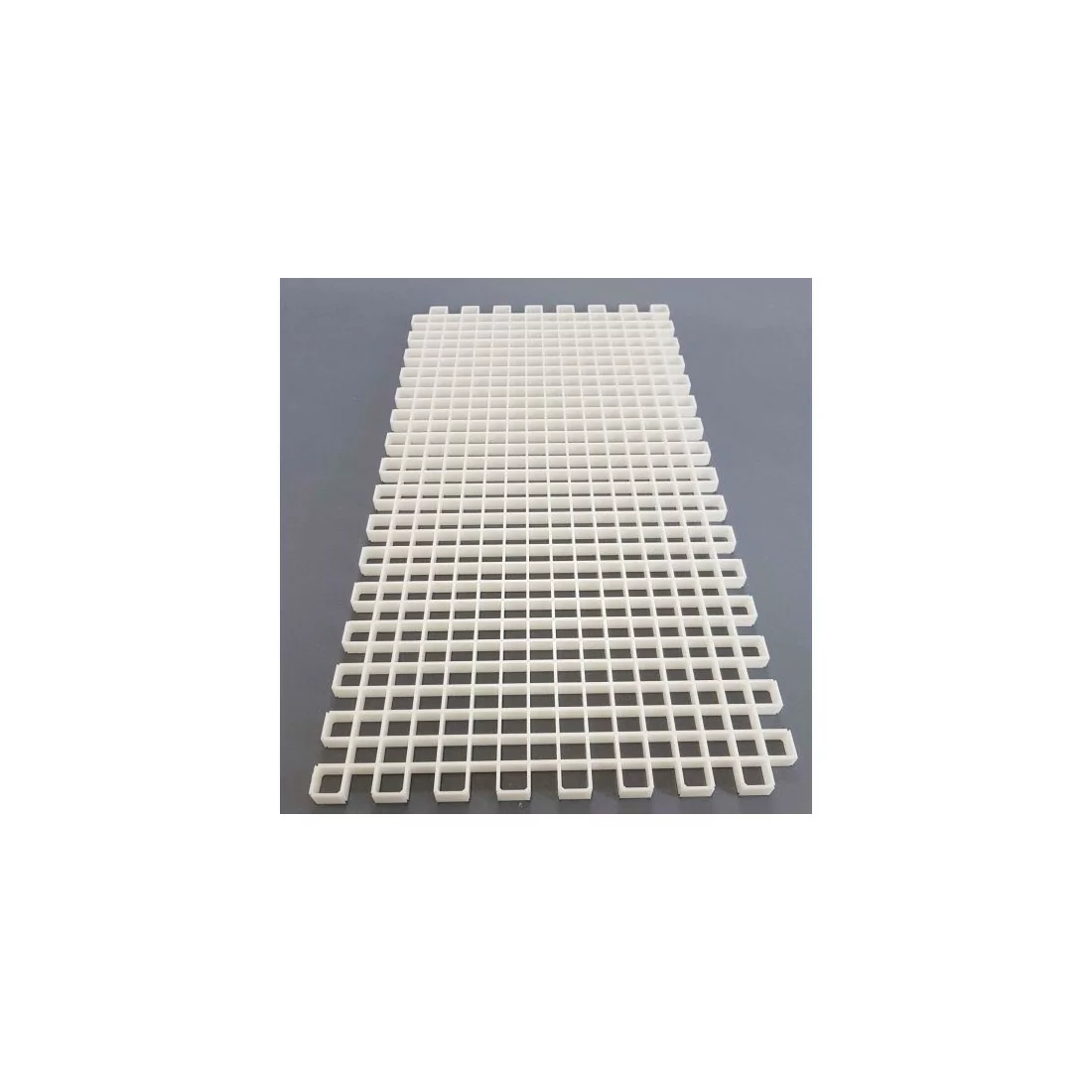 Modular white optical grid 60x30cm