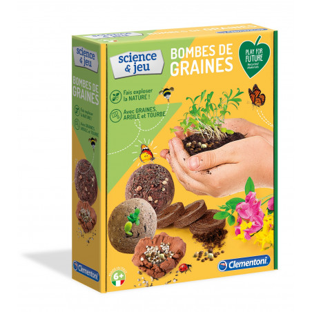 Clementoni Bombas de semillas Mundo vegetal