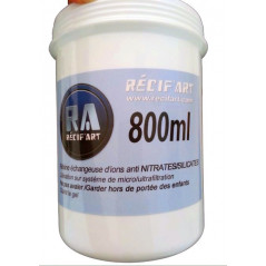 Recif'Art Résine anti nitrates/silicates 800ml Ultra/Micro filtration