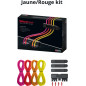 Kit deluxe de tuyaux 4 couleurs (Jaune/Rouge) pour Reefdose