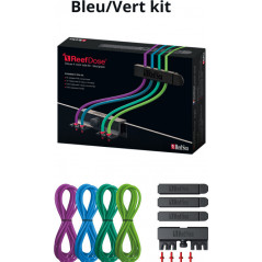 Red Sea Kit deluxe de tuyaux 4 couleurs (Bleu/Vert) pour Reefdose Pompe doseuse