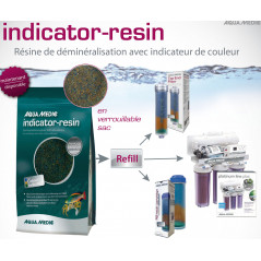 Aqua Medic Indicator-resin 1000ml RO water refills