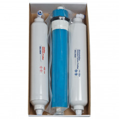 Aqua Medic Filter Set EL + Membrane 100 for easy line professional 100 RO water refills