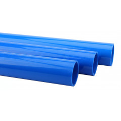 Tube pvc bleu 25mm Raccords PVC / fitting