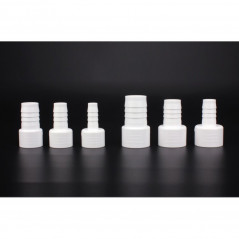 Adaptateur tuyau souple 25mm X 21mm blanc Raccords PVC / fitting