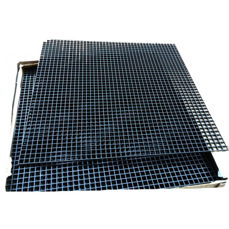 Optical grid 60x120cm black