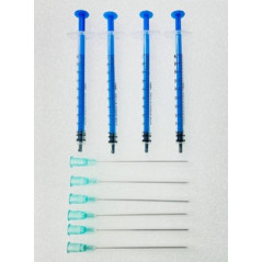 Focustronic Seringue + aiguille (4+6) pour Mastertronic Pièces détachées