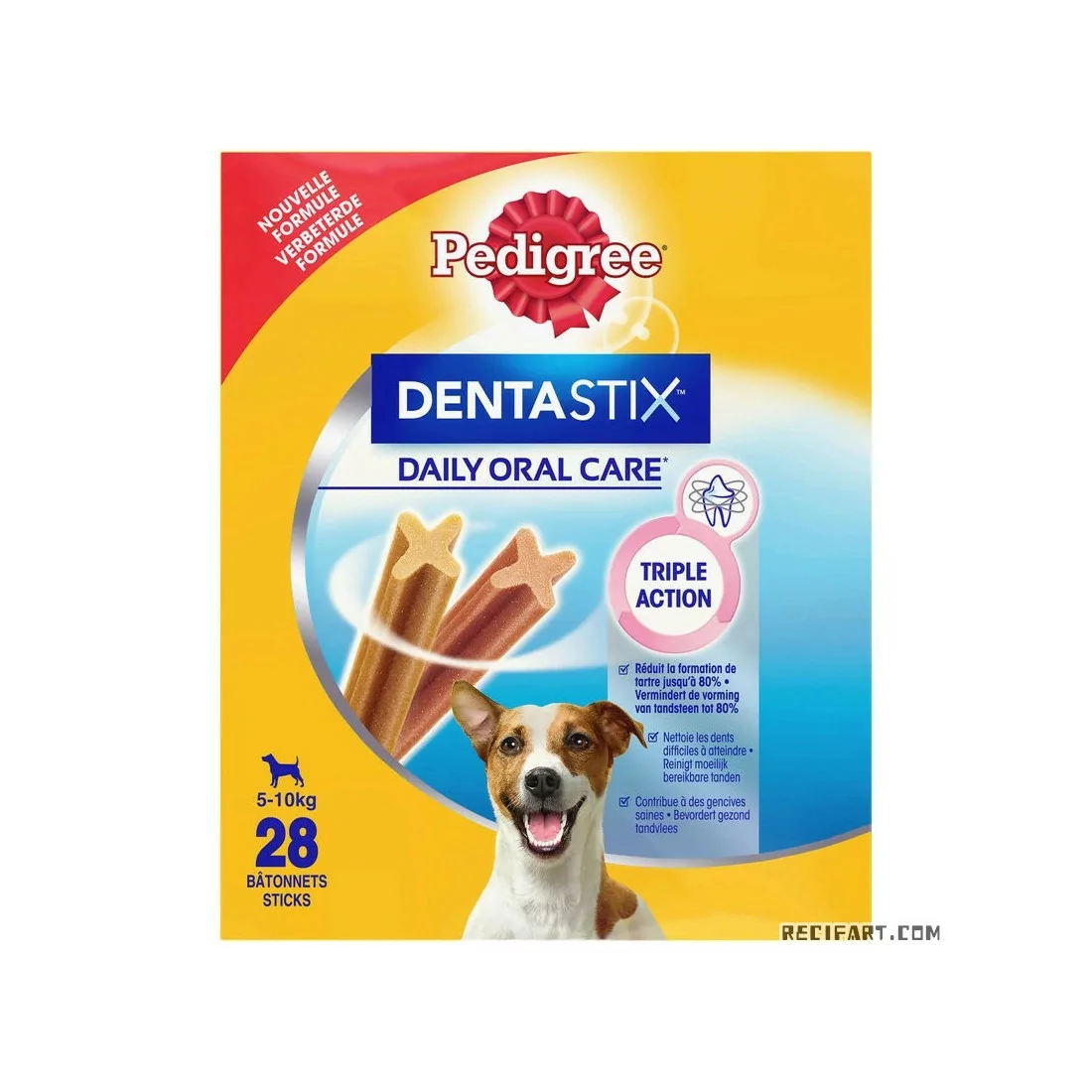 28 Bâtonnets à mâcher DentaStix Daily Oral Care - petit chien