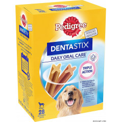 Pedigree 28 Bâtonnets à mâcher DentaStix Daily Oral Care - grand chien Alimentation Chien