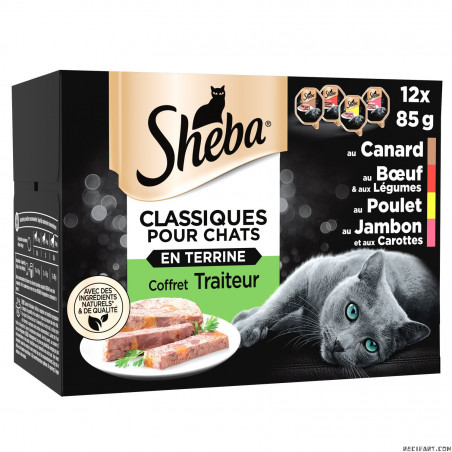 Sheba Terrine Catering Box (x12) Cat food