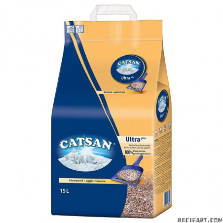 CATSAN CATSAN Clumping Ultra Plus - 15L Cat litter
