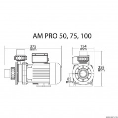 Aqua Medic AM PRO 75 pump Return pump