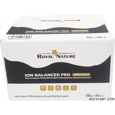 Royal Nature Sel Ion balanced Pro Reef Salt 20kg Sel