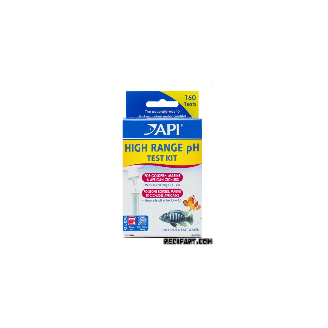 API API high range PH test kit Test de l'eau API API high range PH test kit Test de l'eau