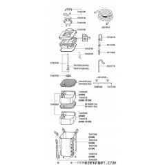 EHEIM Panier de filtration 2224 2324