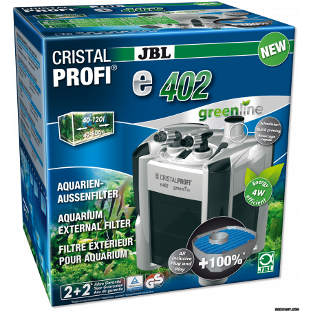 JBL (31) JBL CristalProfi e402 greenline Filtre externe
