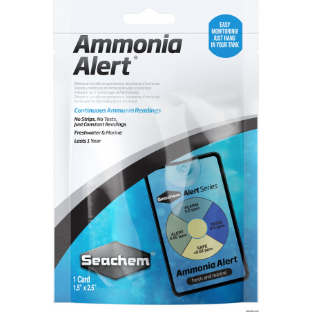 Seachem AMMONIA ALERT-. Water tests