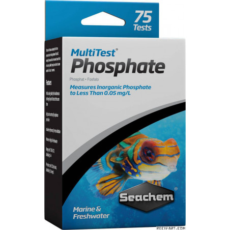 Seachem Multi-test PO4 Test of water