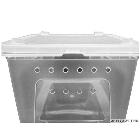 Boite élevage reptiles ou insectes M 26x17.5x11.5 cm