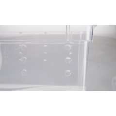 Boite élevage reptiles ou insectes S 19x12.5x7.5 cm