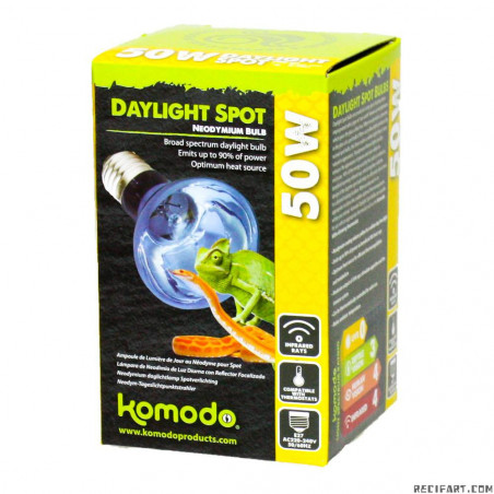 Komodo Komodo Neodymium Daylight Spot Lamp ES 50W Eclairage