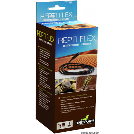 Reptiles Planet Repti Flex 15W - 5m Diam 7mm Chauffage