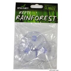 Reptiles Planet 3 Ventouses ( pour tuyaux ext D6mm) Acc pour Repti Rainforest Brumisation