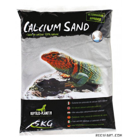 Reptiles Planet Calcium Sand Atacama Black 5kg Sol