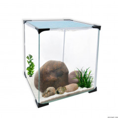 Aquavie Cube 30 lid bowl - 30x30x35cm in 4 mm - 31.5L Aquariums