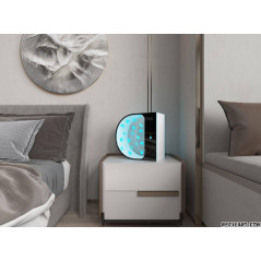 Alpha22 Aquarium à méduses + kit + 3 méduses Aquarium à méduses