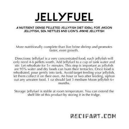 Jelly Fuel - Food for jellyfish Jellyfish Food