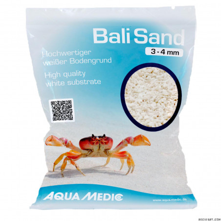 Aqua Medic Sable corail bali sand 3-4mm 5kg Sable d'aragonite