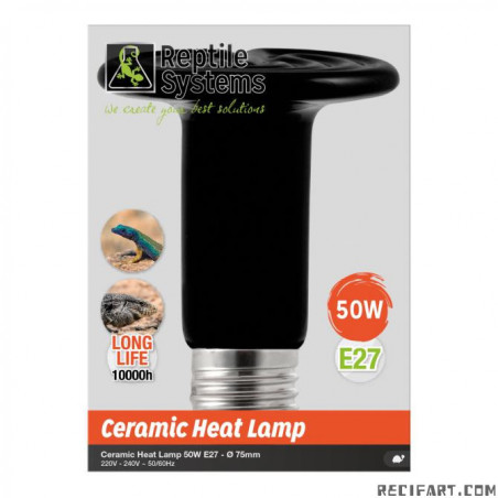 Reptile Systems Ceramic Heat Emitter 50W Heater
