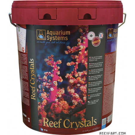 Reef Crystals 20kg de aquarium systems