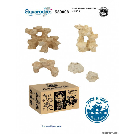 Aquaroche Kit de conexión Rock & Reef n°8 Aquaroche