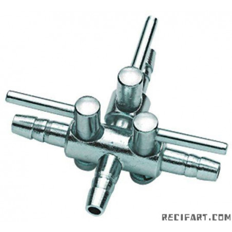 HOBBY Metal air valve 4 6, 3-pipe s.s.